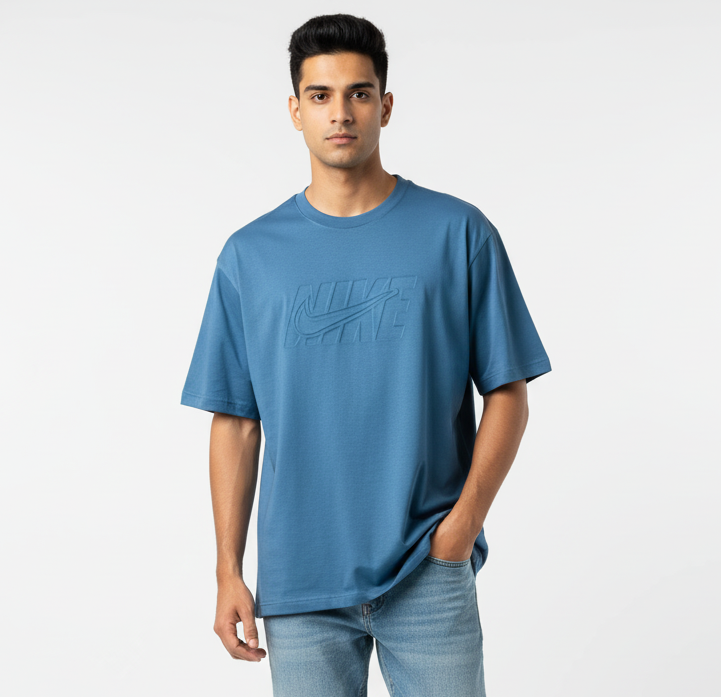 Goose Nike Embriodary Dropshoulder Tshirt