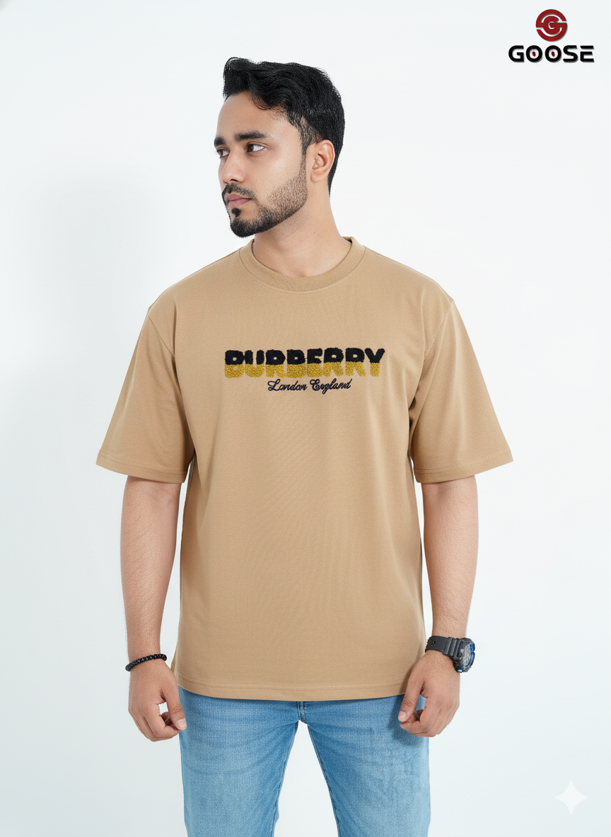 Goose Burberry Dropshoulder Tshirt