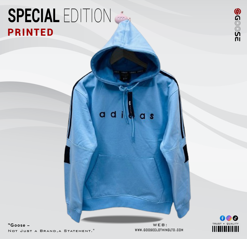 Goose Adidas Embriodary Print Hoodie