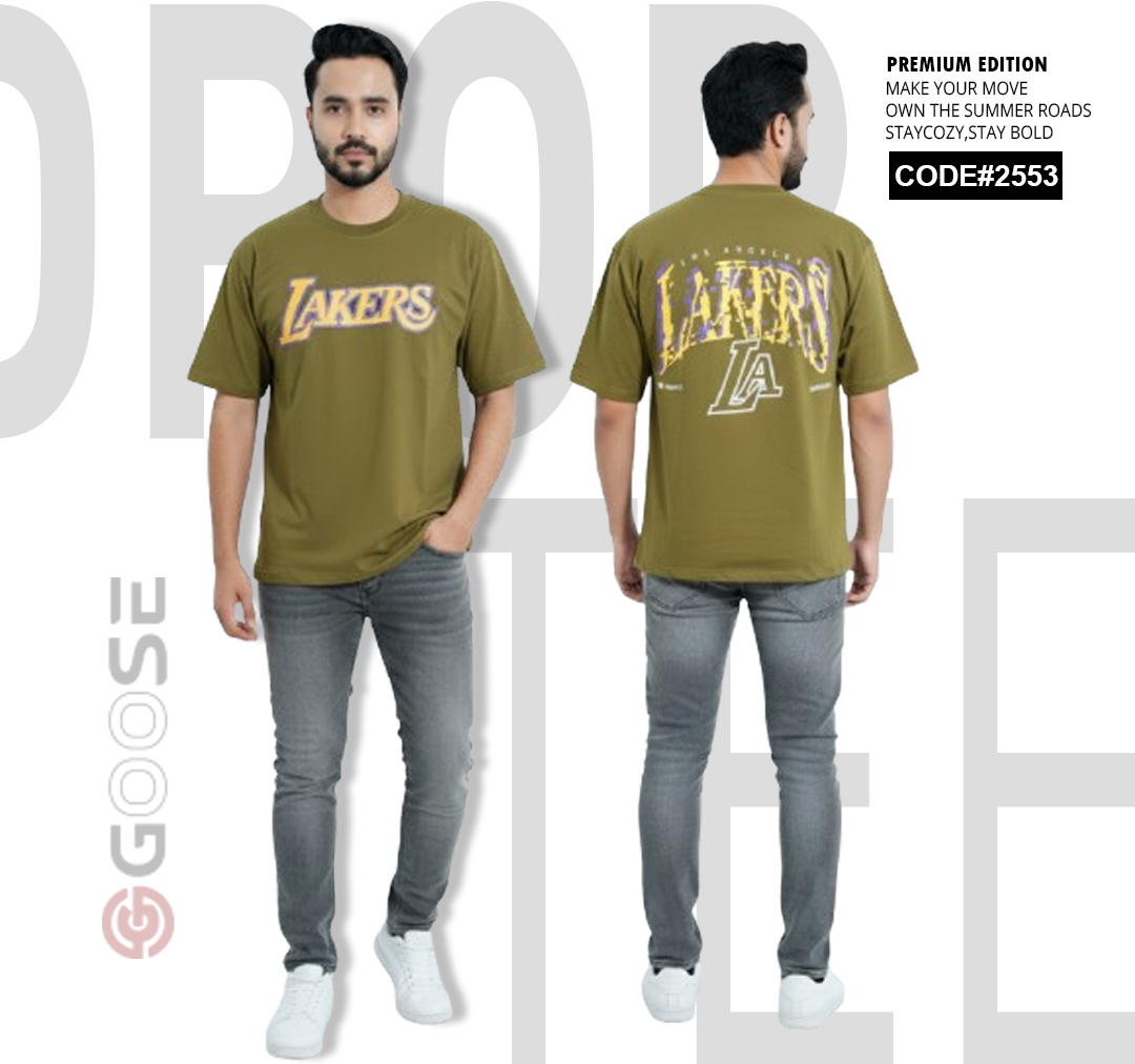 Lakers Dropshoulder Tee