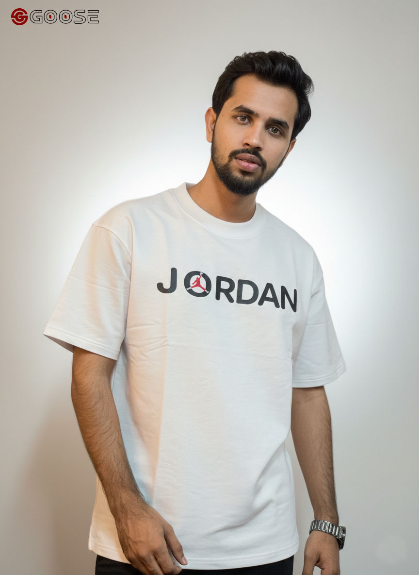 Goose Jordan Cross Terry Drop Shoulder Tee