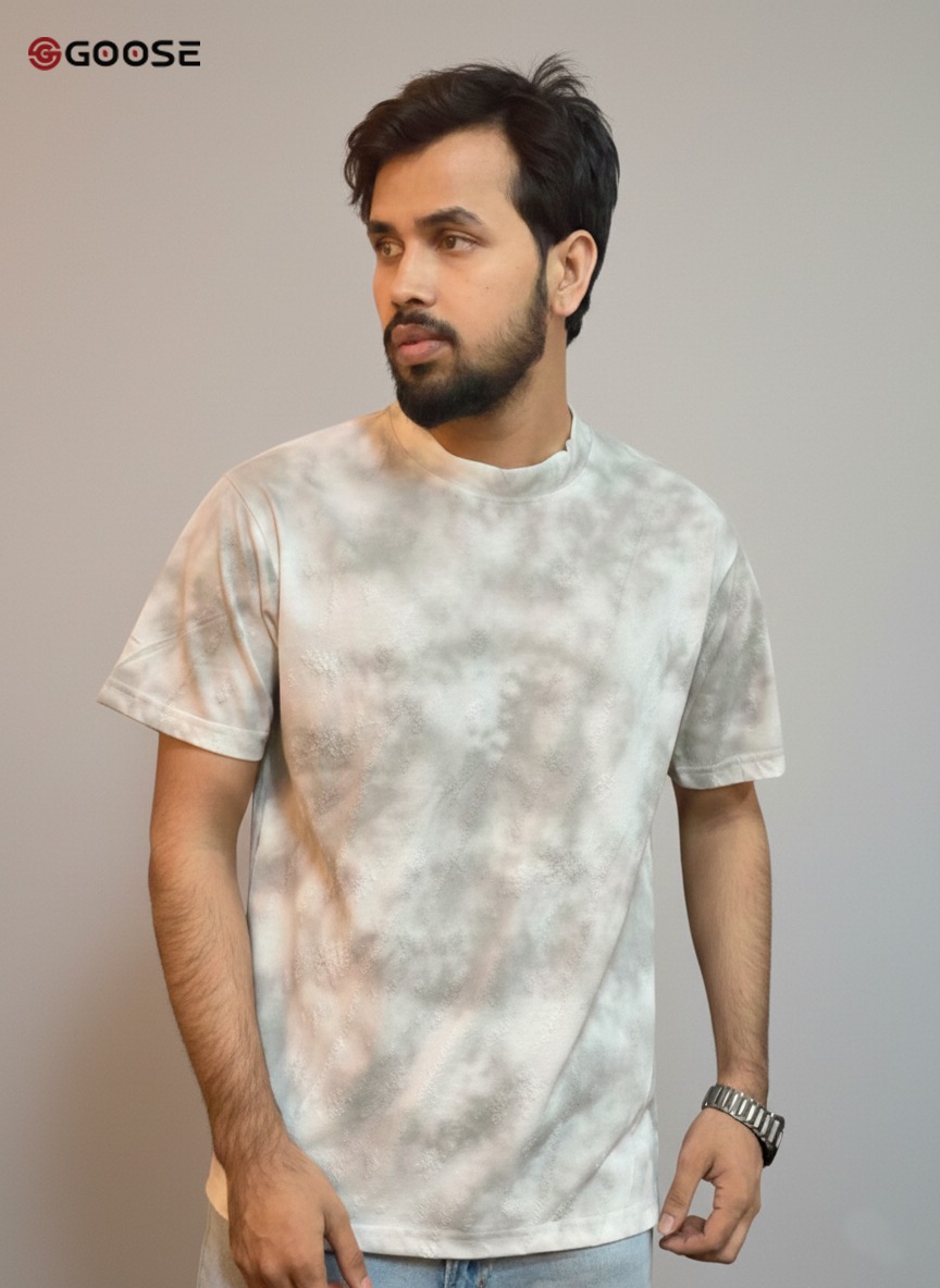Goose Smoky Cloud Drop Shoulder Tee