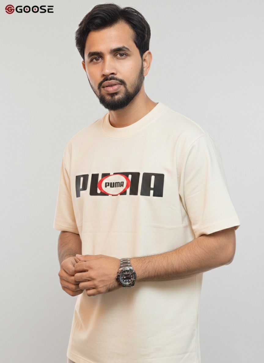 Goose Puma Drop Shoulder Tee