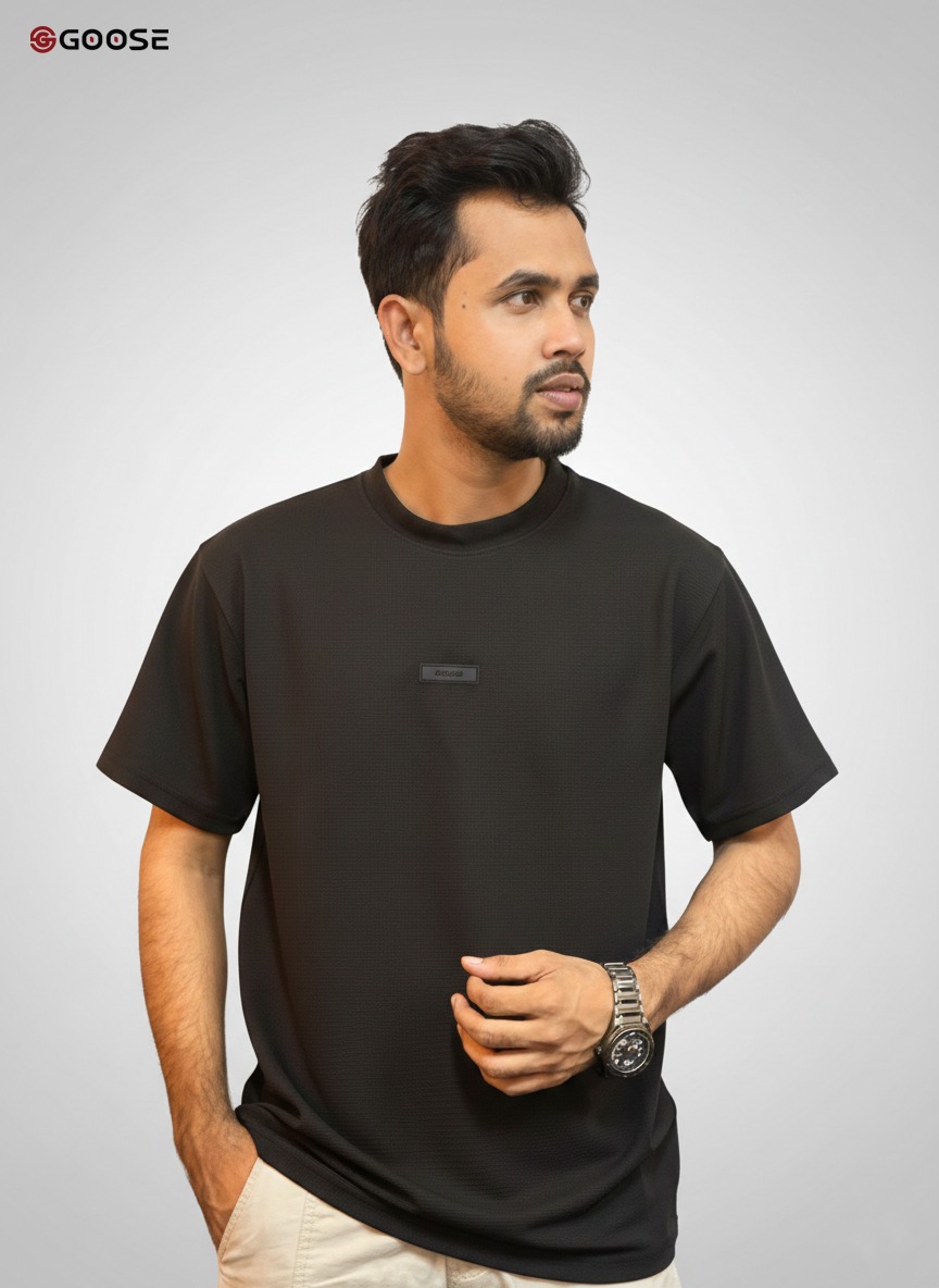 Goose Logo China Imported Printed Drop Shoulder