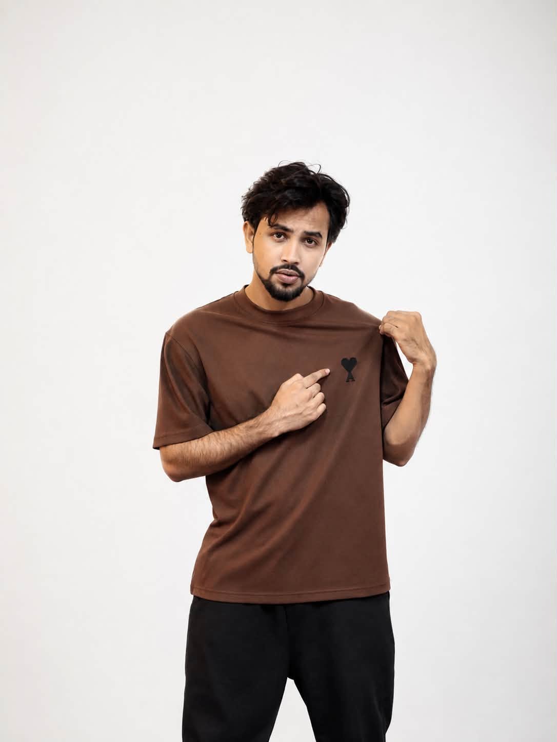 Goose Ami Haert Premium Drop Shoulder TEE
